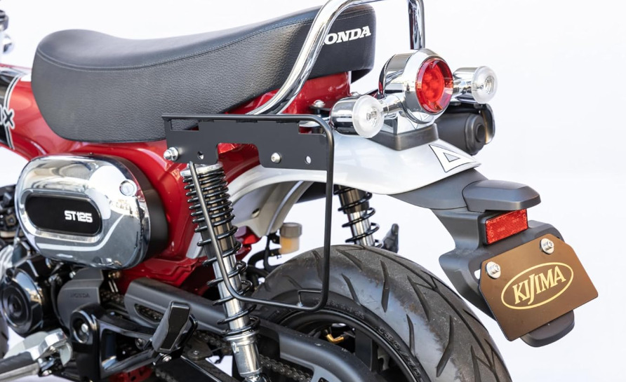 ダックス125のサイドバッグ&サイドバッグサポートおすすめ7