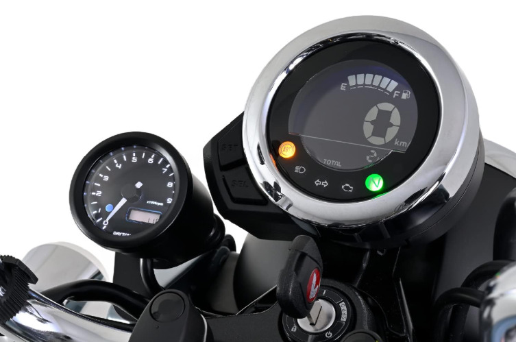 ダックス125のシフトインジケーター・メーター5