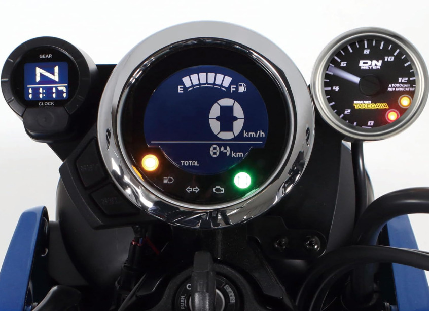 ダックス125のシフトインジケーター・メーター6