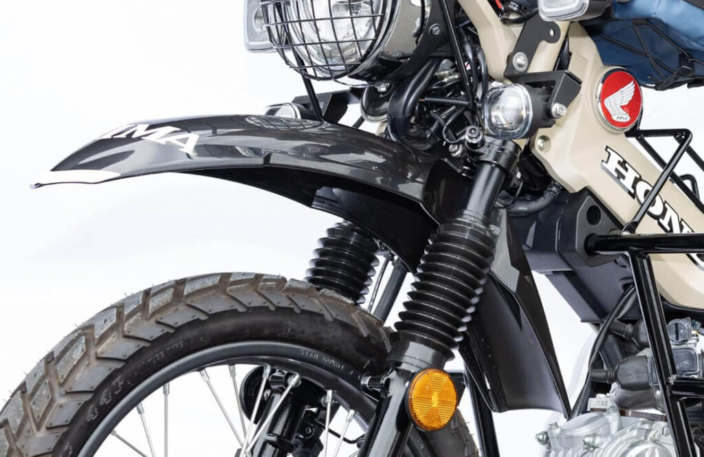 ハンターカブのフロントフェンダー・フロントフェンダーアップおすすめ1